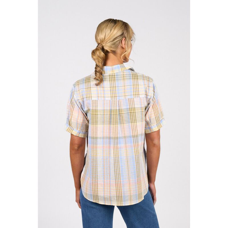 Vassalli Dropped Shoulder Shirt With Rounded Hem image number 1